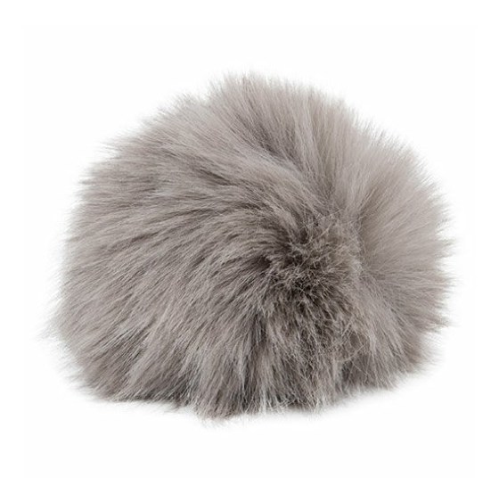 Chinchilla Fell Pompon, gray 206